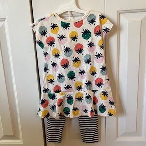 Hanna Andersson Tropical Fruit Print Top